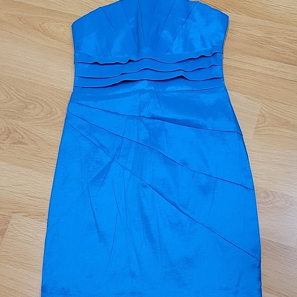 Daisy Strapless Bodycon Dress💙💙.NWTO
